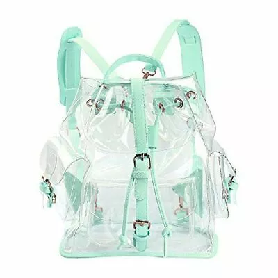 Girl's Summer Clear Backpack Clear Transparent Candy Bag Satchel Tote School Bag • $24