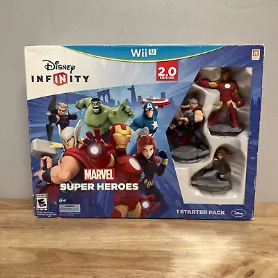 Disney Infinity: Marvel Super Heroes 2.0 Wii U Starter Pack 1 Brand New • $9.99