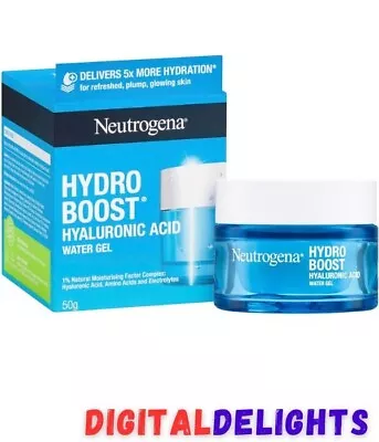 Neutrogena Hydro Boost Hyaluronic Acid Water Gel Moisturizer 50g • $19.89