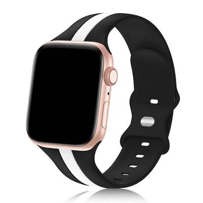 $11.95 • Buy For Apple Watch IWatch Band Series 8 Ultra 7 SE Strap Sport Silicone Replacement