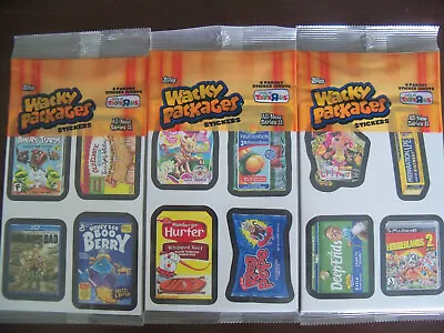 2013 Topps Wacky Packages Ans 11 Lot Of 3 Toys R Us Exclusive Sticker Sheets • $16.95