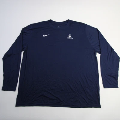 $34.99 • Buy UConn Huskies Nike Dri-Fit Long Sleeve Shirt Men's Navy New