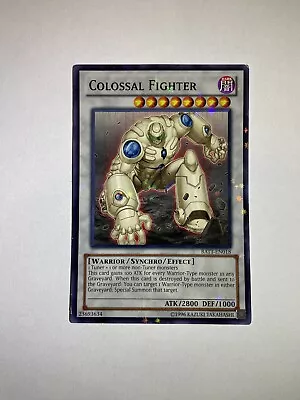 Colossal Fighter BATT-EN018 Starfoil Rare UNL Edition Yugioh Card • £16.88