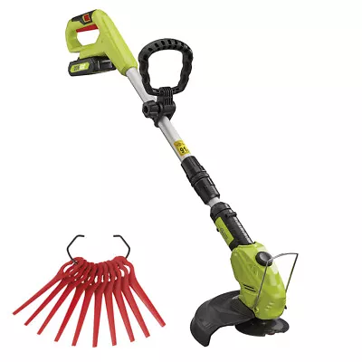 Garden Gear Cordless Grass Strimmer Trimmer Lawn Cutter 20V Battery Power Li-ion • £61.99