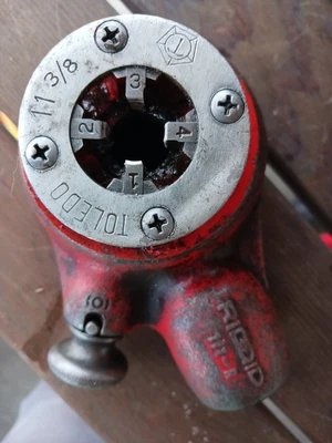 $19.99 • Buy Ridgid 111-R Head W/ Toledo 3/8  Pipe Die