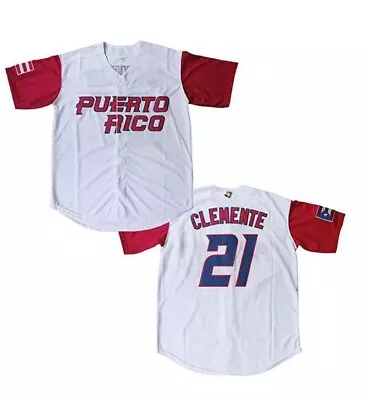Clemente Francisco Lindo Javier Baez Yadier Molina Baseball Jerseys Puerto Rico • $29.99