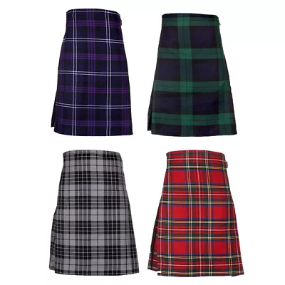 New Scottish Mens Stag Casual Party Kilt BNWT - Waist Sizes 30-44 - 5 Colours! • £40