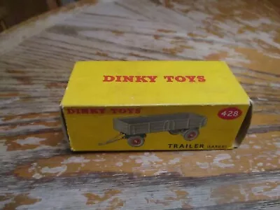 Vintage Dinky Toys Large Trailer #428 With The Box • $15