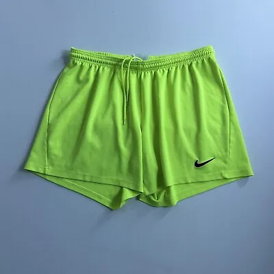 Nike Running Short Volt Green Mens Size Large Active Athletic Training Gym • $19.99