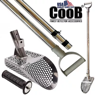 CooB Sand Scoop Metal Detector Detecting Shovel KREPISH + Travel Metal Pole  • $164.95