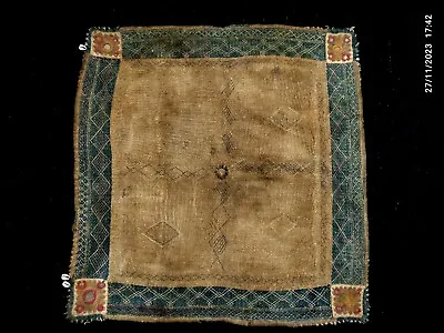 Indian Vintage Antique Ethnic Banjara Tribal Indigo Kutchi Rabari Textile Boho 1 • $299