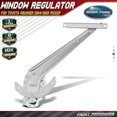 Manual Window Regulator For Toyota 4Runner 1984-1989 Pickup 84-88 Front Right RH • $31.99