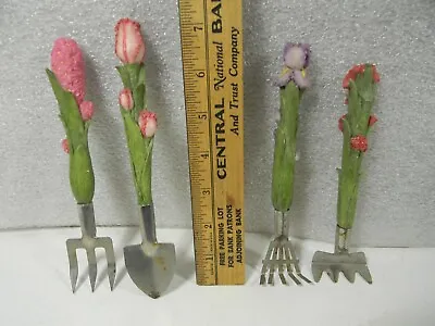 Vtg.  Gnome Garden Tools Fairy Or Pixie Tool  Flower Stalk Handles - !3 - 2F • $19.99