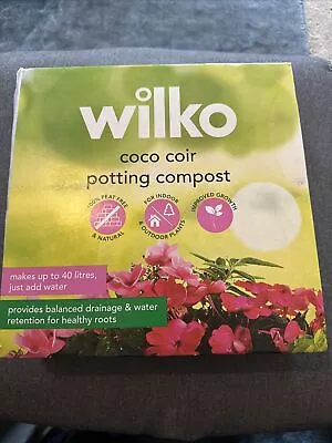 Wilko Coco Coir Potting Compost • £3