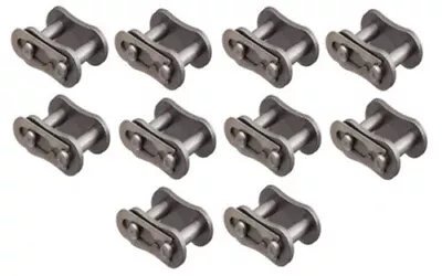 10-Pack Standard Roller Chain Connecting Link For #60 Roller Chain • $14.99