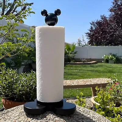 Disney Inspiration Hidden Mickey Mouse Paper Towel Holder • $53.50