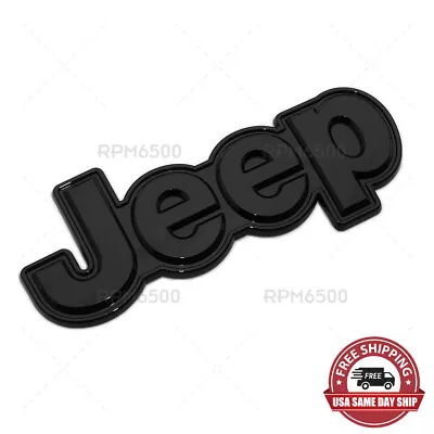 14-18 Jeep Cherokee Rear Liftgate Emblem Nameplate Badge Trailhawk Mopar Genuine • $24.99