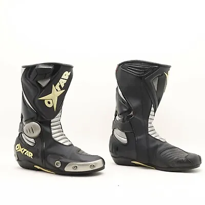 £90.38 • Buy Boot Oxtar Tcs Evo Rx Track Race Black TG.40 Used Skin (STM101)