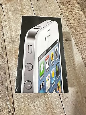 Apple IPhone 4 8GB WHITE A1332 GSM UNLOCKED MD197LL/A BRAND NEW SEALED BOX Rare • $899