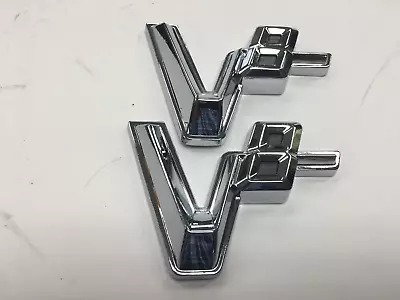 1958 1959 GMC V-8  Chrome Fender Emblems  NEW • $69.75