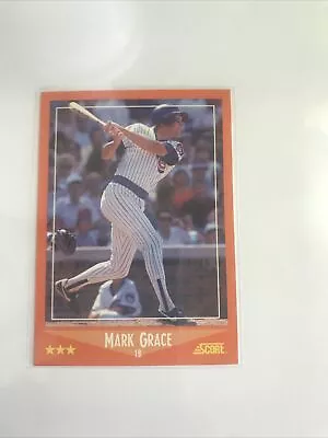 1988 Score Traded RC Mark Grace Chicago Cubs #80T • $0.99