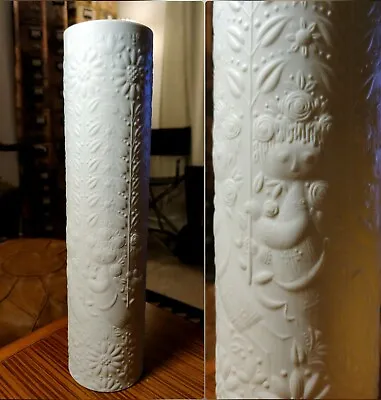 $269 • Buy Rosenthal◽White Bisque Porcelain Vase 13  TALL, Germany