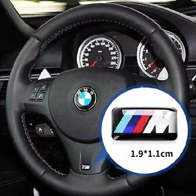 10 Pcs Set Fit For BMW M 3D Sticker Set Rims Wheels Badge Emblem 2023 New US • $12.66