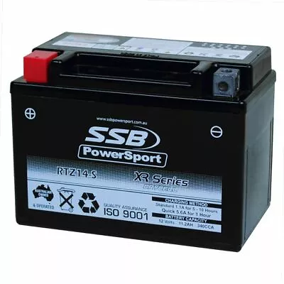 AGM Battery YTZ14S Kymco Scooter Downtown 300 People 300 GT YT12A-BS 12V 11.2Ah • $111.95