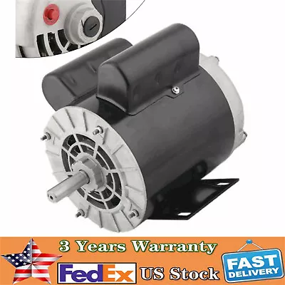 2 HP SPL 3450 RPM Air Compressor Electric Motor 115/230V 56Frame 5/8  Shaft 60Hz • $122.55