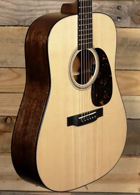 Martin D-16E Mahogany Acoustic/Electric Guitar Natural W/ Case • $1949.99