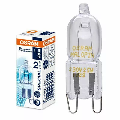 £5.29 • Buy Osram 40w G9 Halopin Oven Cooker Halogen Capsule Light Bulb 230v / 240v 300°C