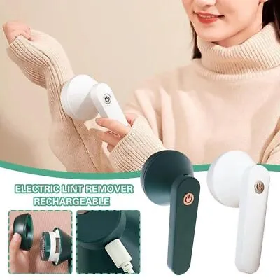 £7.99 • Buy Electric Lint Remover Fabric Shaver Clothes Cleaner Defuzzer USB Rechargeable