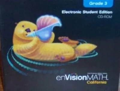 EnVisionMATH California Electronic Student Edition CD-ROM Grade 3 - VERY GOOD • $11.08