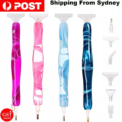 $5.99 • Buy 5D Resin Diamond Painting Pen Resin Point Drill Pens Cross Stitch DIY Craft Art