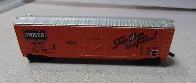 Maisto N Scale Frisco Boxcar Diecast Metal Train Car / Missing Coupler • $7