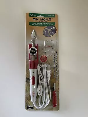 Clover Mini Iron II  The Adapter  For Sewing Quilting & Crafting 9100 New • $29.99