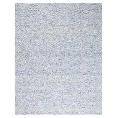 SAFAVIEH Metro MET904M Handmade Blue / Ivory Rug • $84.99