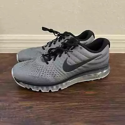 Nike Air Max 2017 Cool Grey Men’s Sneakers Size 11.5 849559-011 • $110