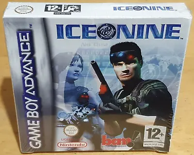 Ice Nine For Nintendo Game Boy Advance GBA Very Rare New & Sealed • £499.99