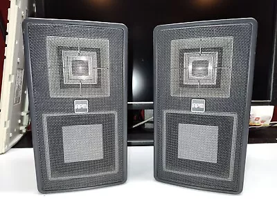 VTG Sony KV-25DXR TV SQUARE CONE STEREO SPEAKERS APM 8-927-189-00 4-907-715-01 • $29.95