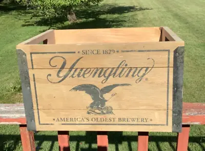 $99.99 • Buy Vintage Yuengling Beer Wooden Crate - Up