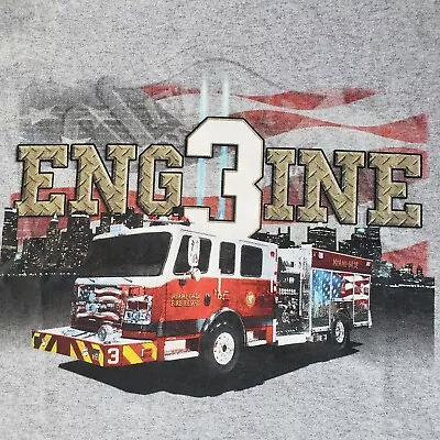 Firefighter Shirt Miami Dade Fire Engine 3 Fire Department • $18