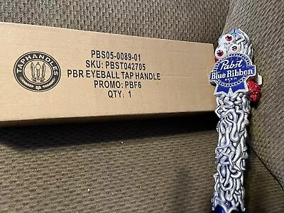 PBR PABST BLUE RIBBON ART SERIES EYEBALLS Draft Beer Tap Handle. Wisconsin NIB • $169.80