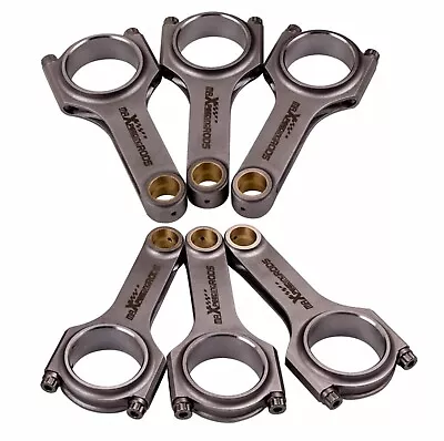 4340 Steel H-Beam Connecting Rods For BMW 328i 528i E36 E46 M52B28 135mm • $469