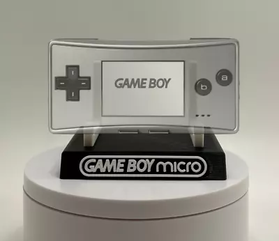 Game Boy Micro Display/Stand/Holder - DISPLAY ONLY (Customize Colors) • $13.99