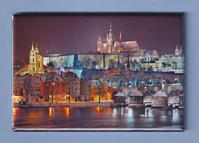 $8.95 • Buy Prague *2x3 Fridge Magnet* City Czech Republic Bohemia Castle Bridge Square Old