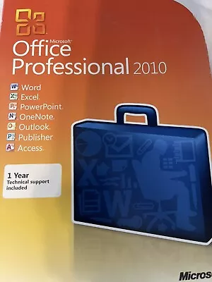 Microsoft Office Professional 2010 Software For Windows  (previously Owned) • $49.95