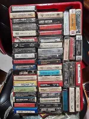 RARE 8 TRACK TAPES-$3 Each Of YOUR CHOICE-VARIOUS GENRE And ARTISTS-WE COMBINE-I • $3