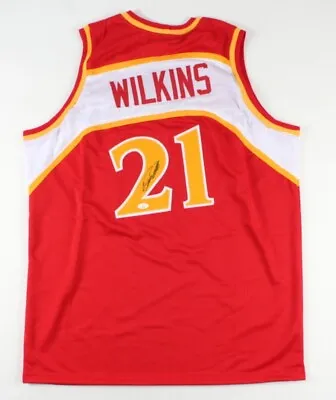 Dominique Wilkins Signed Autographed Atlanta Hawks Nba Jersey • $249.95