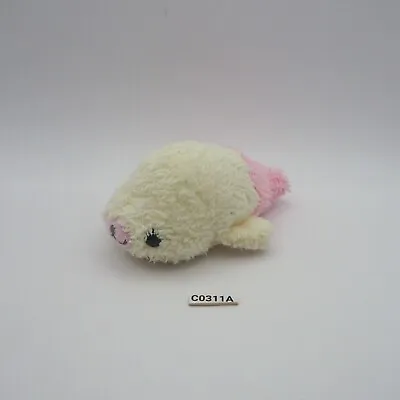 Mamegoma C0311A Pink Ichigoma San-x Plush 4.5  Stuffed Toy Doll Japan • $18.99